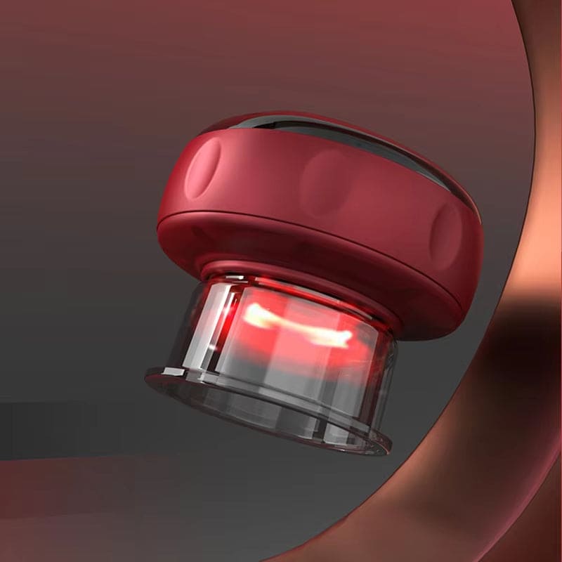 Smart Electric Vacuum Body Scraping Massage Cupping Heating Suction Cup Device - Big Ass Store