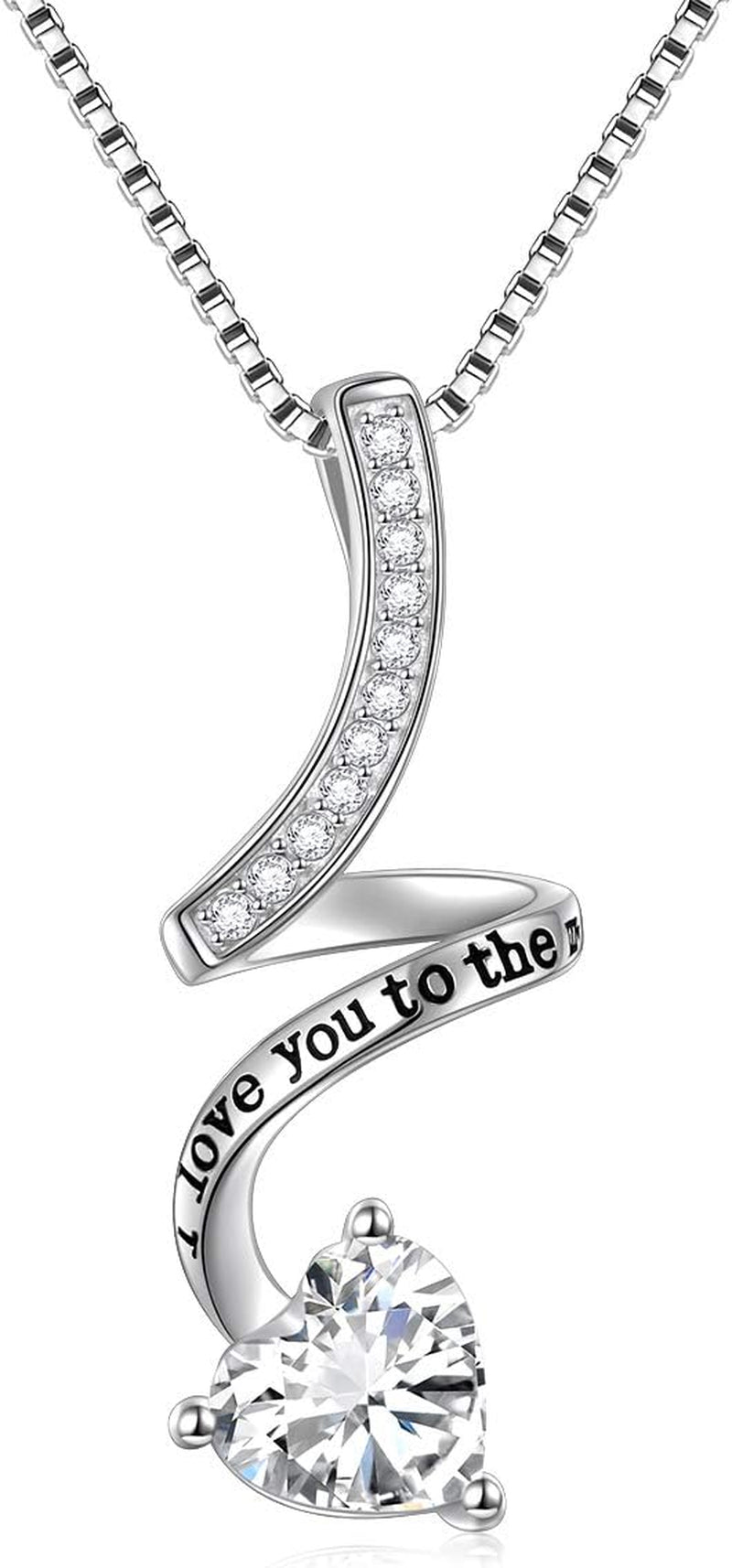 "Love You More" 925 Sterling Silver Pendant - Big Ass Store