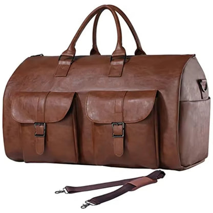 Foldable Travel Clothing Carry-On Luggage Bag Portable Travel Clothing Hand Luggage Bag 2 in 1 Hanging Suitcase Set Duffle Bag - Big Ass Store