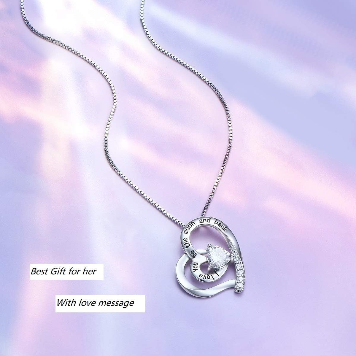"Love You More" 925 Sterling Silver Pendant - Big Ass Store