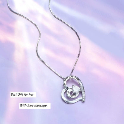"Love You More" 925 Sterling Silver Pendant - Big Ass Store