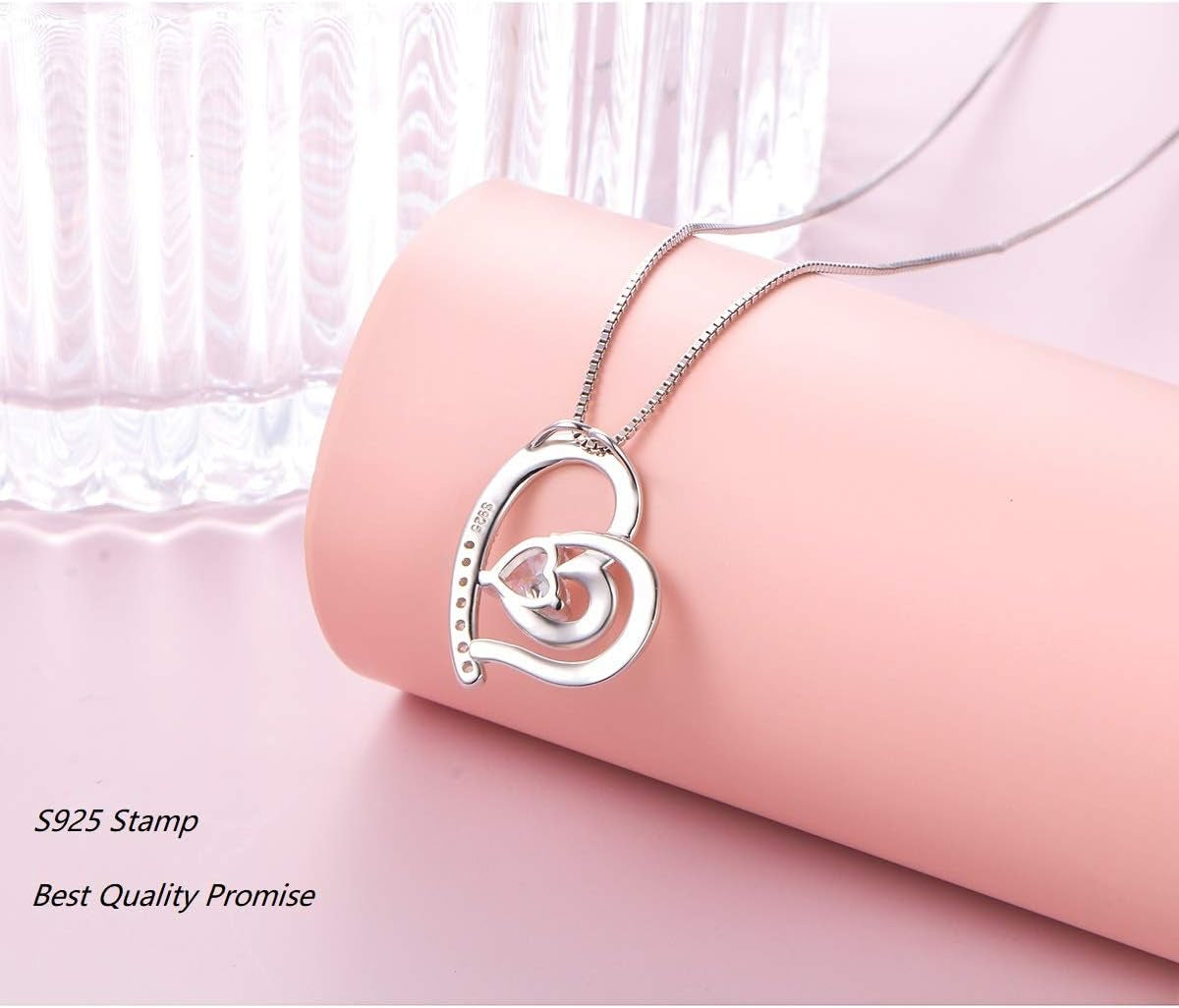 "Love You More" 925 Sterling Silver Pendant - Big Ass Store