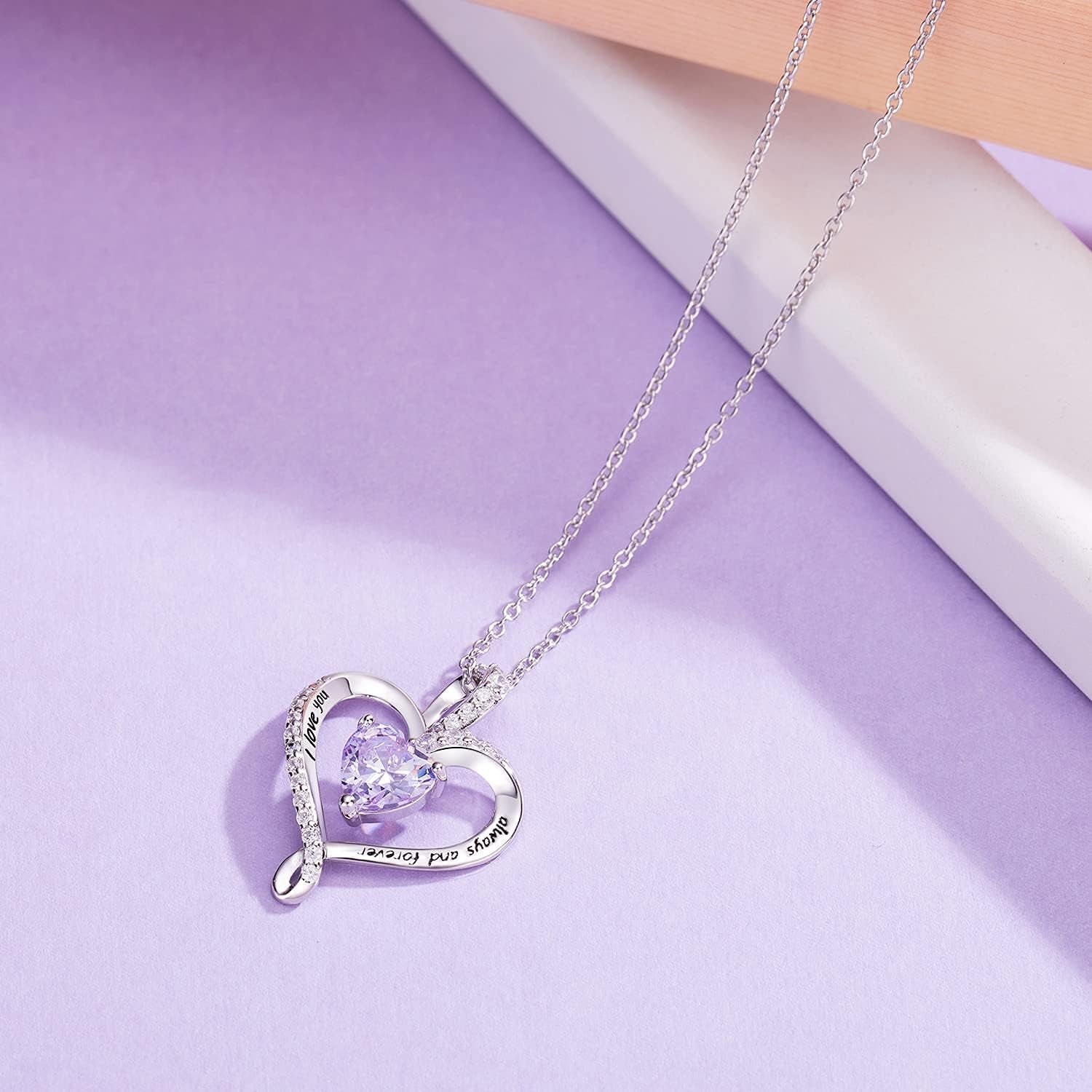 Sterling Silver Heart Necklace for Women - Big Ass Store