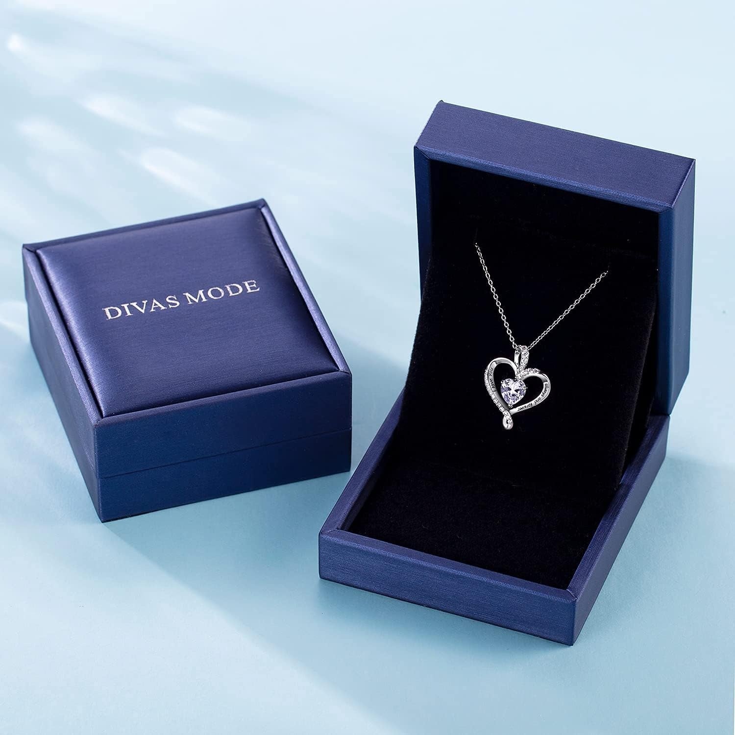 Sterling Silver Heart Necklace for Women - Big Ass Store