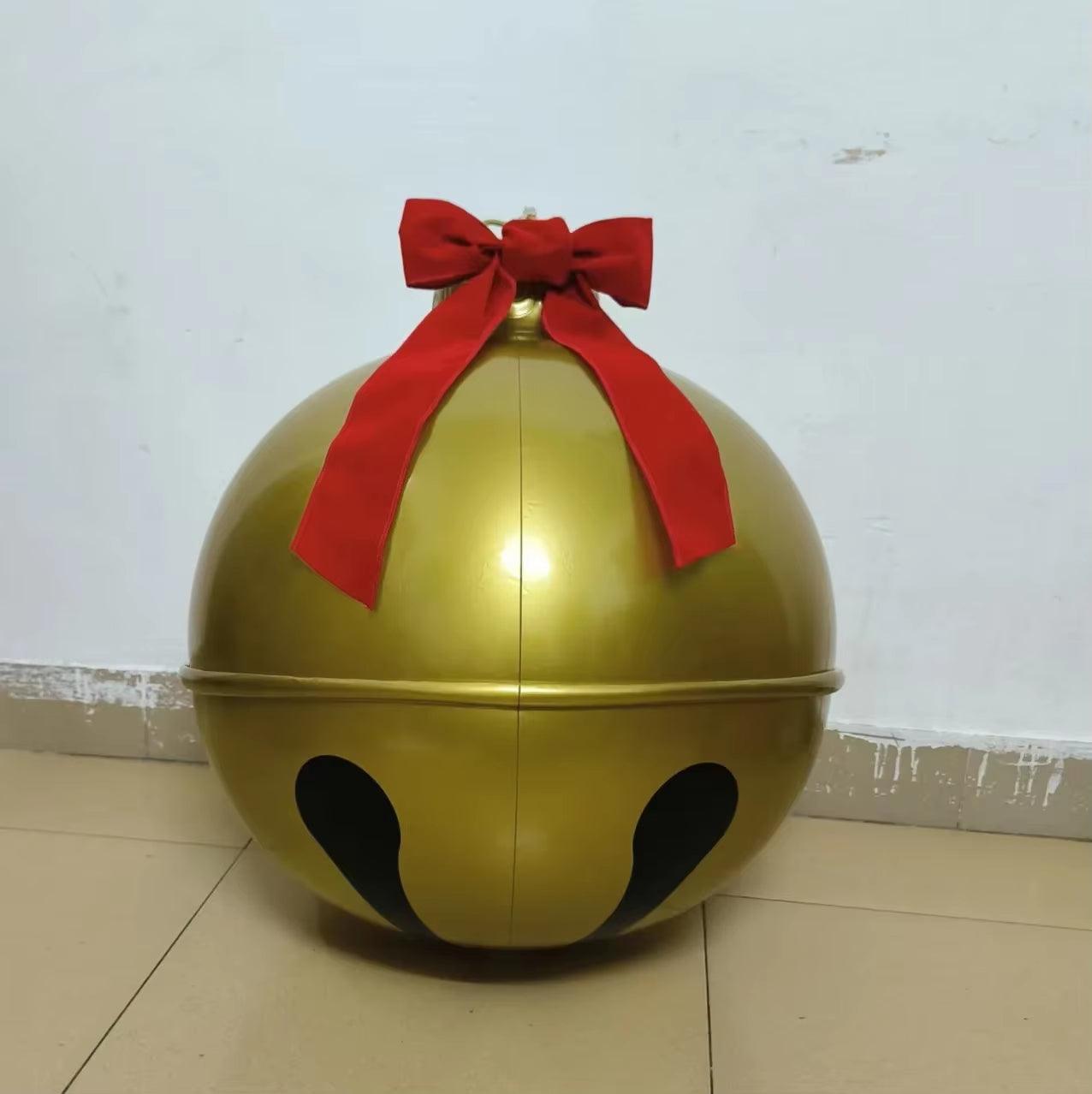 24"/60Cm Christmas Inflatable Decorated Ball Outdoor PVC Giant Xmas Ball - Big Ass Store