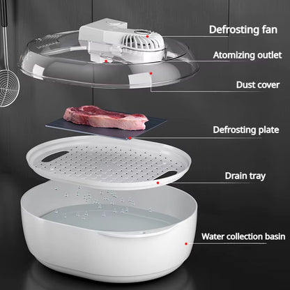 Ultrasonic Frozen Meat Thawer Machine Atomization 6-in-1Thawing Machine - Big Ass Store