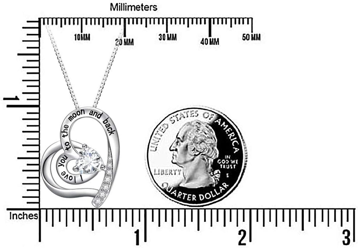"Love You More" 925 Sterling Silver Pendant - Big Ass Store